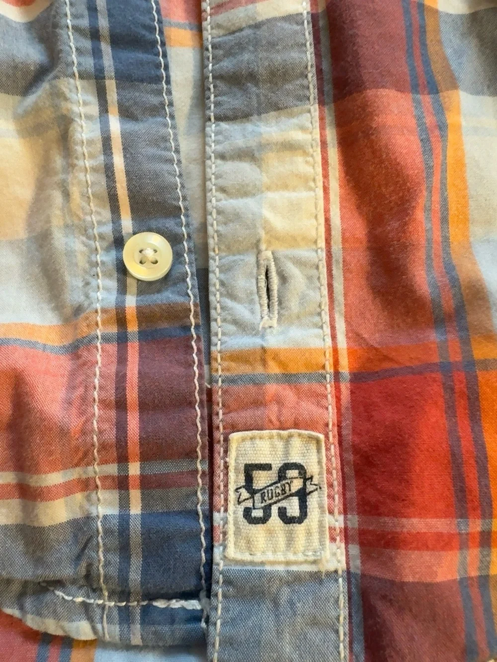 Carter’s Plaid Long-Sleeve Button-Up Shirt 3T